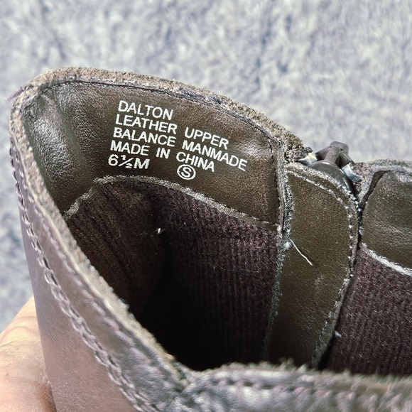 Vintage Y2K Mudd Chunky Heel Boots Womens 6.5M Brown Platform Shoes Grunge - Picture 7 of 9